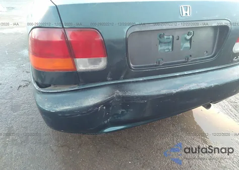 1997 Honda Civic Lx from USA, damaged, VIN 2HGEJ6675VH541107